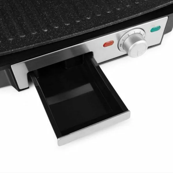 Grilēšanas Plītiņa Orbegozo GR 4570 Melns 2200 W 29 x 23 cm