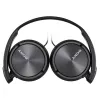 Headphones with Headband Sony MDR-ZX310AP Black Dark grey With cable