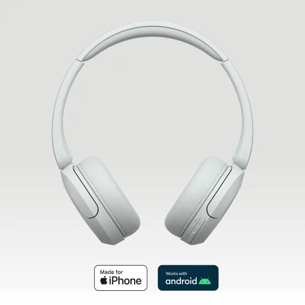 Bluetooth Headset with Microphone Sony WH-CH520 White