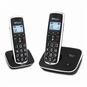 Беспроводный телефон Telecom 7609N (2 pcs) Чёрный