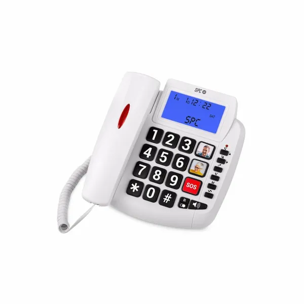 Стационарный телефон SPC 3296B Белый