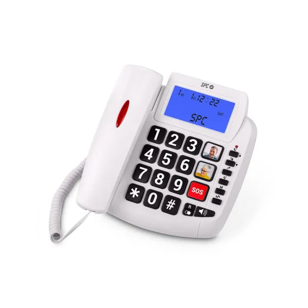 Стационарный телефон SPC 3296B Белый