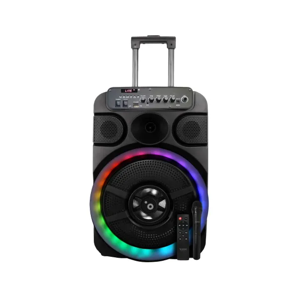 Portable Bluetooth Speakers Sunstech Muscles 12 Black