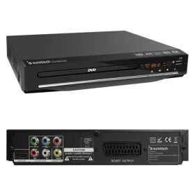 DVD-проигрыватель Sunstech DVPMH225 Чёрный