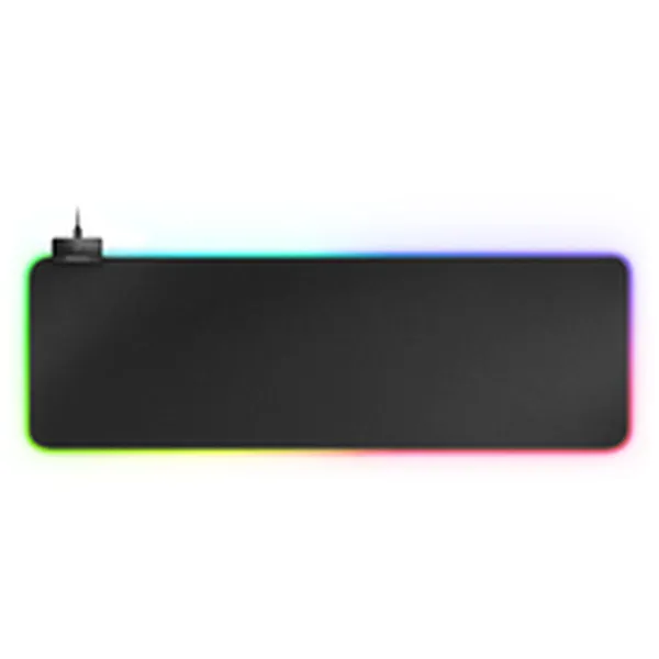 Žaidimų pelės kilimėlis su LED apšvietimu Mars Gaming MMPRGB2 RGB XL Juoda