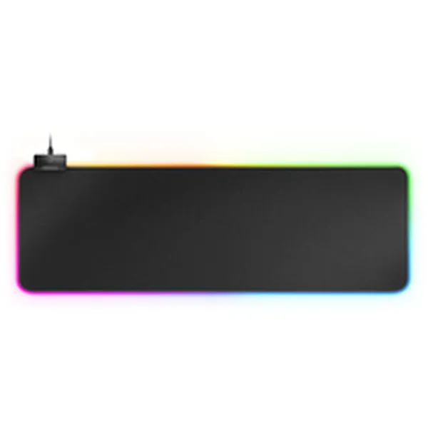 Žaidimų pelės kilimėlis su LED apšvietimu Mars Gaming MMPRGB2 RGB XL Juoda