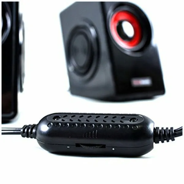 Динамики Gaming Mars Gaming MS1 MS1 Чёрный Красный/Черный