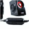 Динамики Gaming Mars Gaming MS1 MS1 Чёрный Красный/Черный