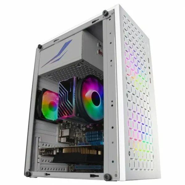 ATX Semi-tower Korpus Mars Gaming MCCOREW Valge Must