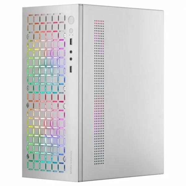 ATX Semi-tower Korpus Mars Gaming MCCOREW Valge Must