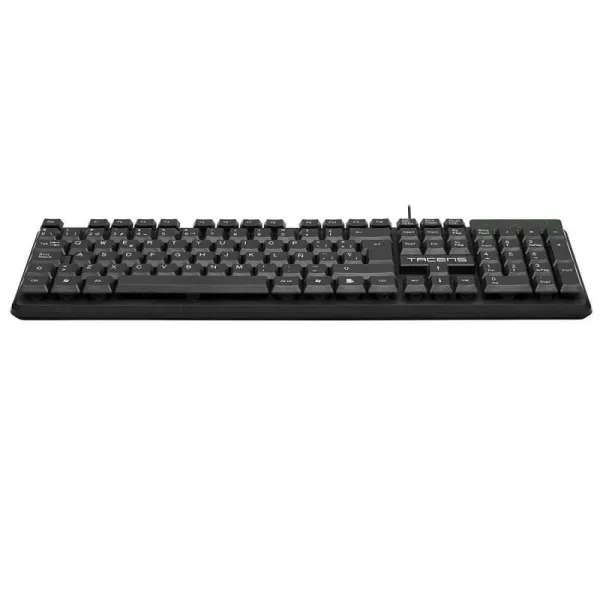 Keyboard Tacens AK0ES Black Spanish Qwerty