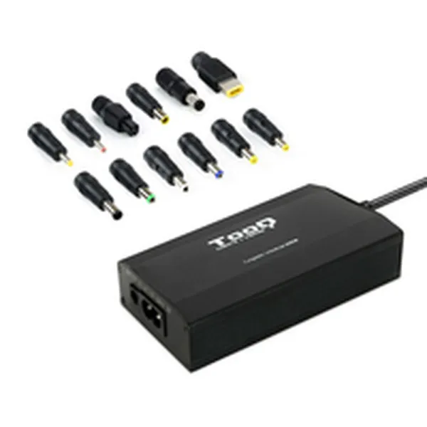 Nešiojamojo kompiuterio įkroviklis TooQ TQLC-100BS01M LED 100W Juoda