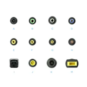 Nešiojamojo kompiuterio įkroviklis TooQ TQLC-100BS01M LED 100W Juoda