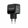 Wall Charger TooQ TQWC-1S01 Black 12 W