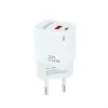 Wall Charger TooQ TQWC-QCPD20WT White 20 W