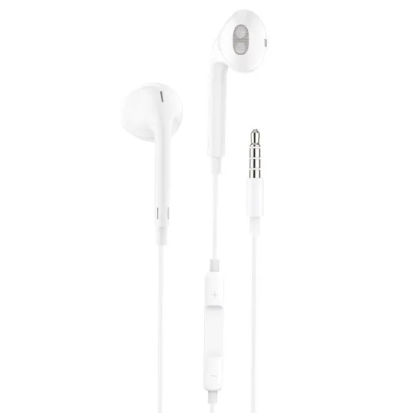 Ausinės su mikrofonu Tech One Tech TEC1001 Balta