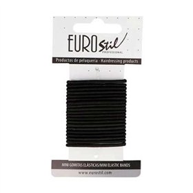 Eurostil Caja Carton Gomas Negras Mini Pack 1un