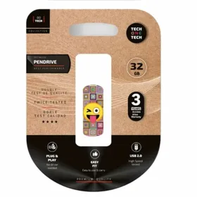 USB atmintukas Tech One Tech TEC4402-32 Spalvotas 32 GB