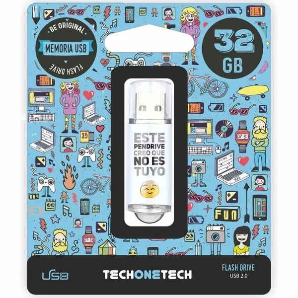 USB atmintukas Tech One Tech TEC4007-32 32 GB