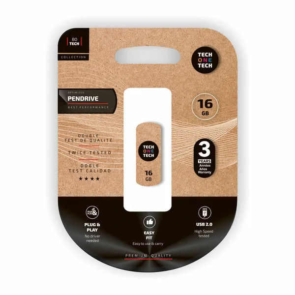 USB atmintukas Tech One Tech Pro Smart Clip 16 GB
