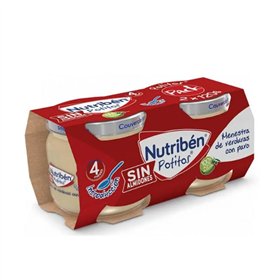 Nutribén Jar Vegetable Stew with Beef 2 Packs 120 g