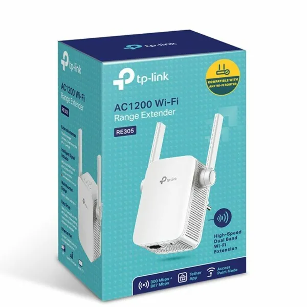 Wi-Fi atkārtotājs TP-Link RE305 V3 AC 1200
