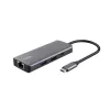 USB-разветвитель Trust 24968 Серебристый (1 штук)