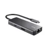 USB-разветвитель Trust 24968 Серебристый (1 штук)