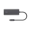 USB-разветвитель Trust 24968 Серебристый (1 штук)