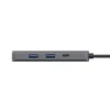 USB-разветвитель Trust 24968 Серебристый (1 штук)
