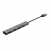 USB-разветвитель Trust 23786 USB x 4 Серый Серебристый Алюминий 3600 W