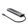 USB-разветвитель Trust 25136 Серебристый (1 штук)