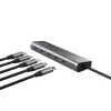 USB-разветвитель Trust 25136 Серебристый (1 штук)