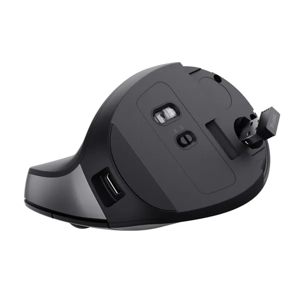 Ergonomiška optinė pelė Trust Bayo II Juoda 2400 dpi