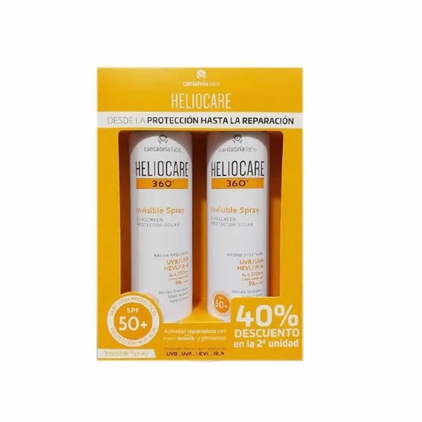 Heliocare Invisible Spray 360 Spf50+ 2x200ml