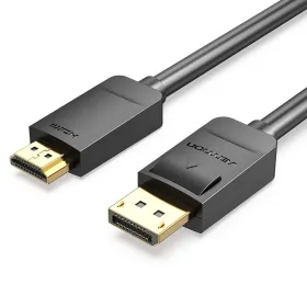 HDMI kabelis Vention HADBG Juoda 1,5 m