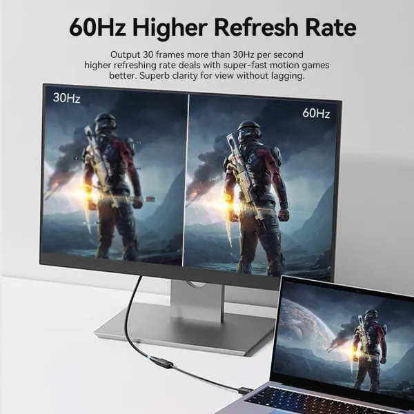 HDMI kabelis Vention HBZBB 15 cm