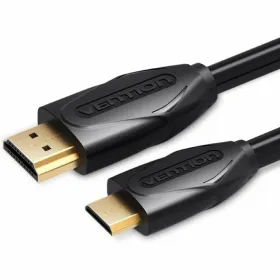 Кабель HDMI Vention VAA-D02-B200 2 m Чёрный