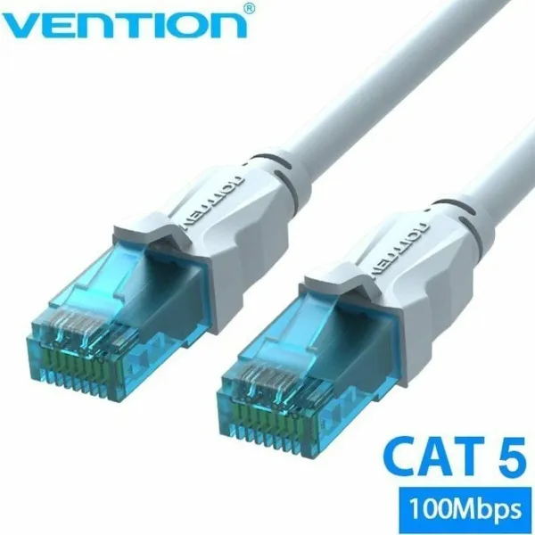 UTP 5e kategorijos kietas tinklo laidas Vention VAP-A10-S1500 Mėlyna 15 m