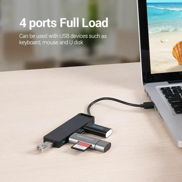 USB-разветвитель Vention CHMBF
