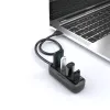 USB Centrmezgls Vention VAS-J43-B050 Melns (1 gb.)