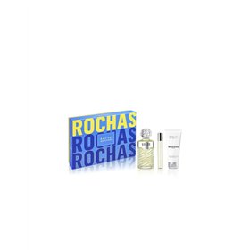 Set Eau Rochas Edt 100ml Body 100ml Edt 20ml@
