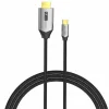 USB-C - HDMI kabelis Vention CRBBF 1 m