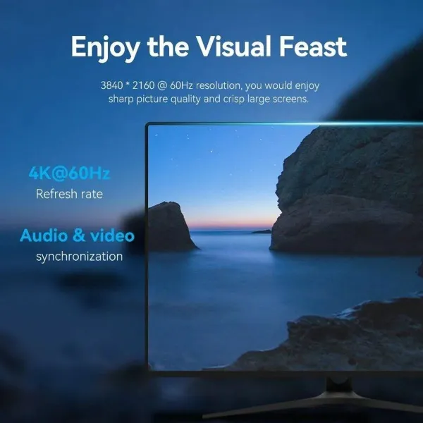 Кабель Displayport Vention HAKBJ