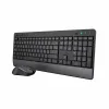 Klaviatūra ir pelė Trust Trezo Juoda Ispaniška Qwerty