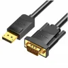 DisplayPort – VGA adapteris Vention HBLBG Juoda 1,5 m