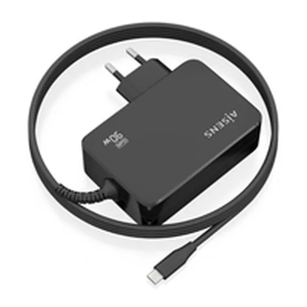 Wall Charger Aisens ASCH-1PD90WL034-BK Black Multicolour 95 W 90 W