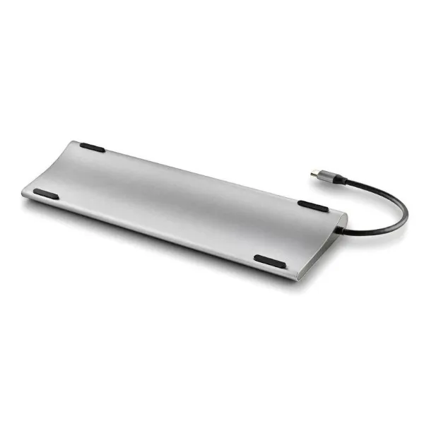 USB-разветвитель NGS WONDERDOCK12 Серый Серебристый