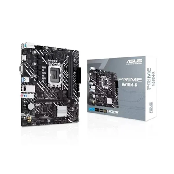 Pagrindinė plokštė Asus PRIME H610M-K DDR5 LGA 1700 H610
