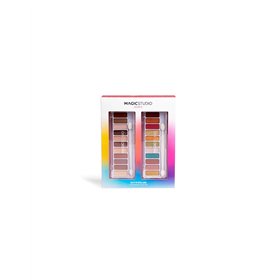 Magic Studio Powerful Cosmetics Magic Paleta Doble Matte y Metal 24 Colores